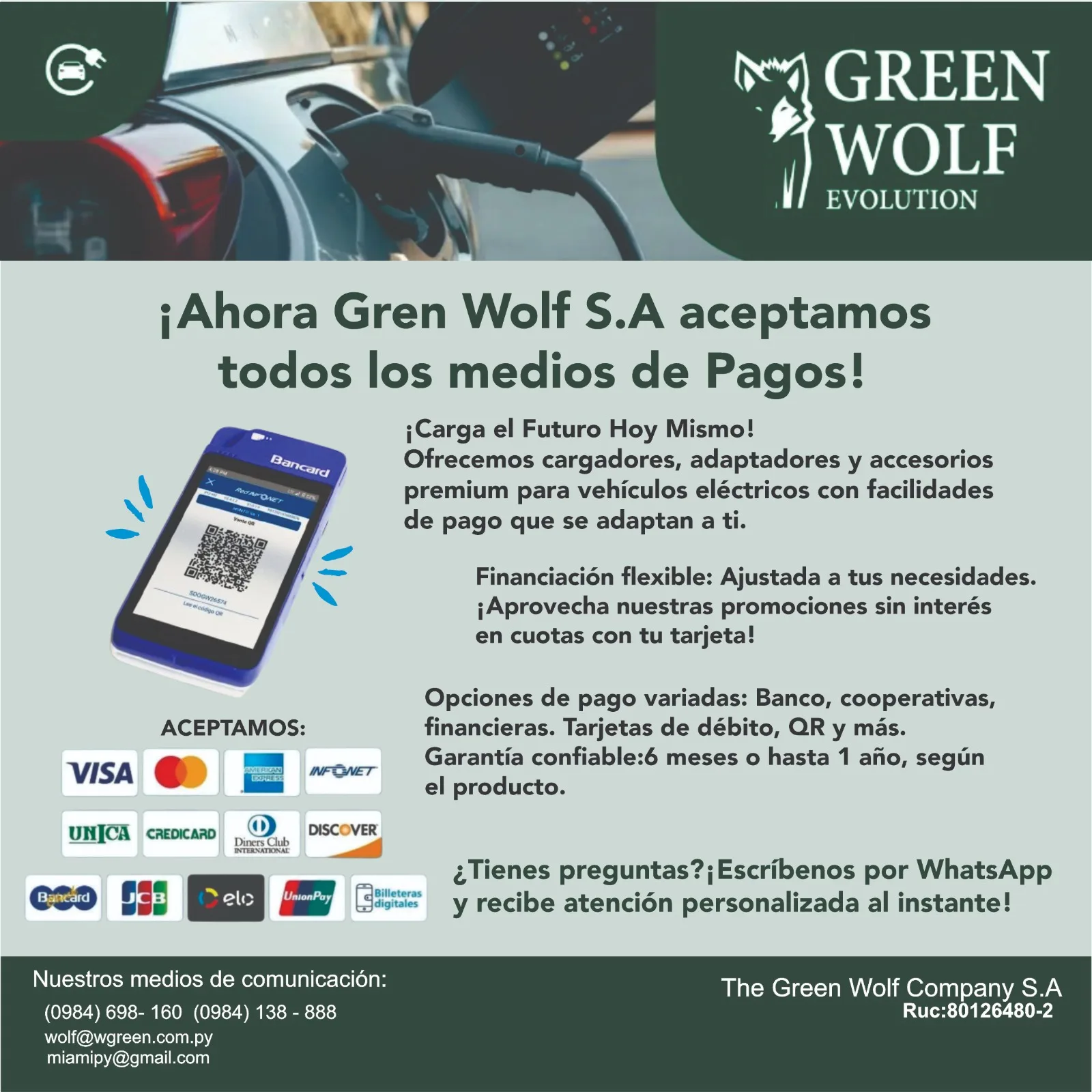 Medios de pago