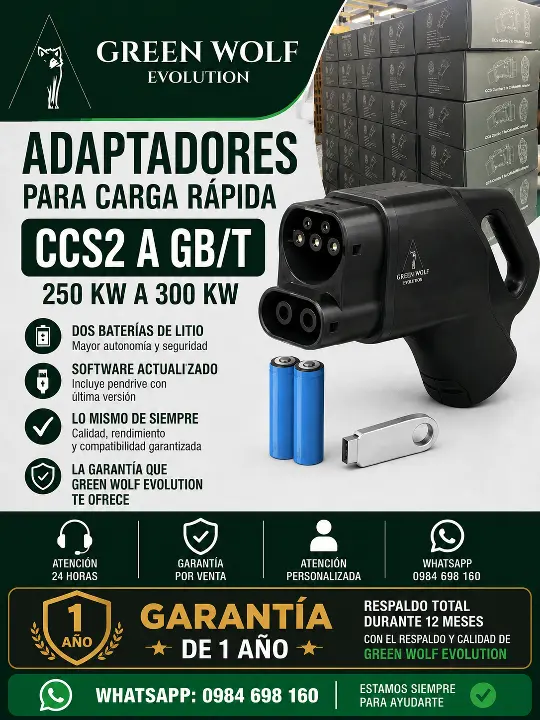 Adaptador Ccs2 a GB/T 300A