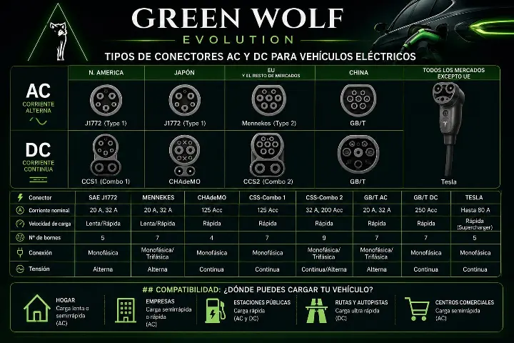 Tipos de Adaptadores Ac