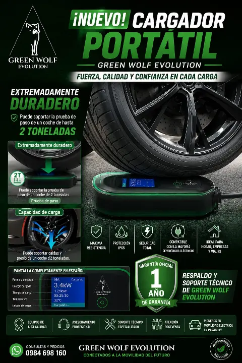 Cargador portátil en español
