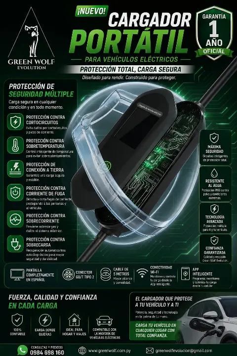 Cargador portátil en español