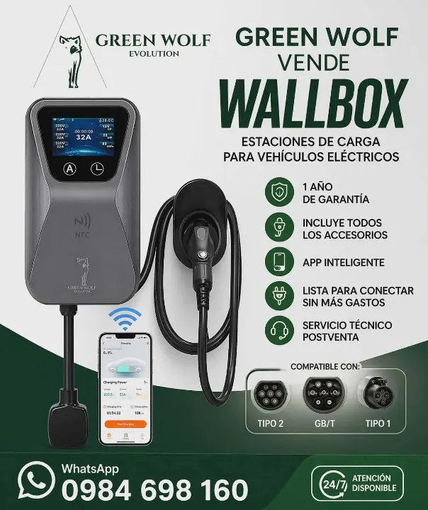 Cargador Wallbox de Pared