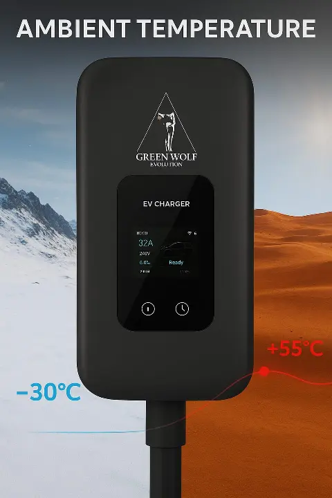 Wallbox Green Wolf 7 kw 11 kw 22 Kw